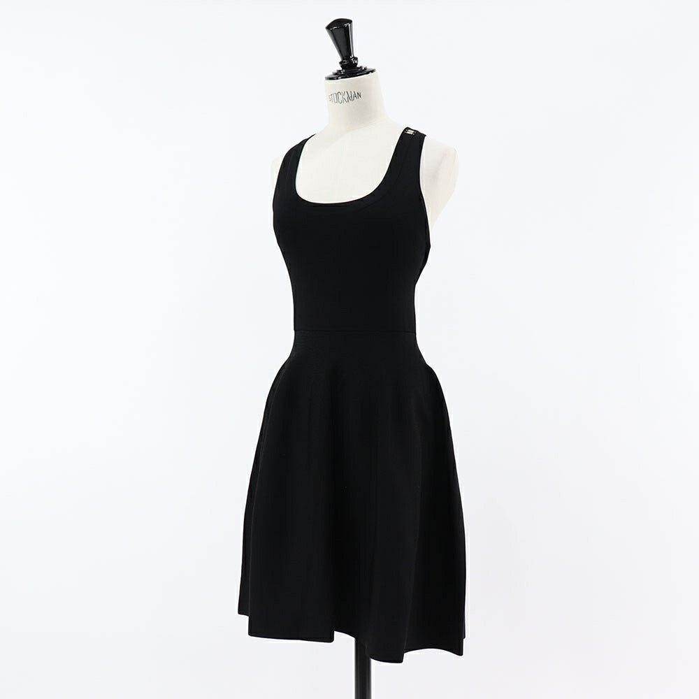 PINKO ワンピース オレンジ ブラック ミニワンピース バックデザイン 100514-A0LV
