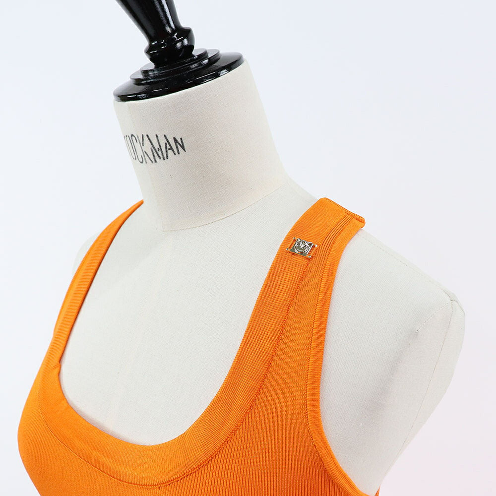 PINKO ワンピース オレンジ ブラック ミニワンピース バックデザイン 100514-A0LV