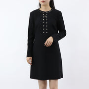 PINKO ワンピース ブラック ミニワンピース スタッズ 1G14MU-7873