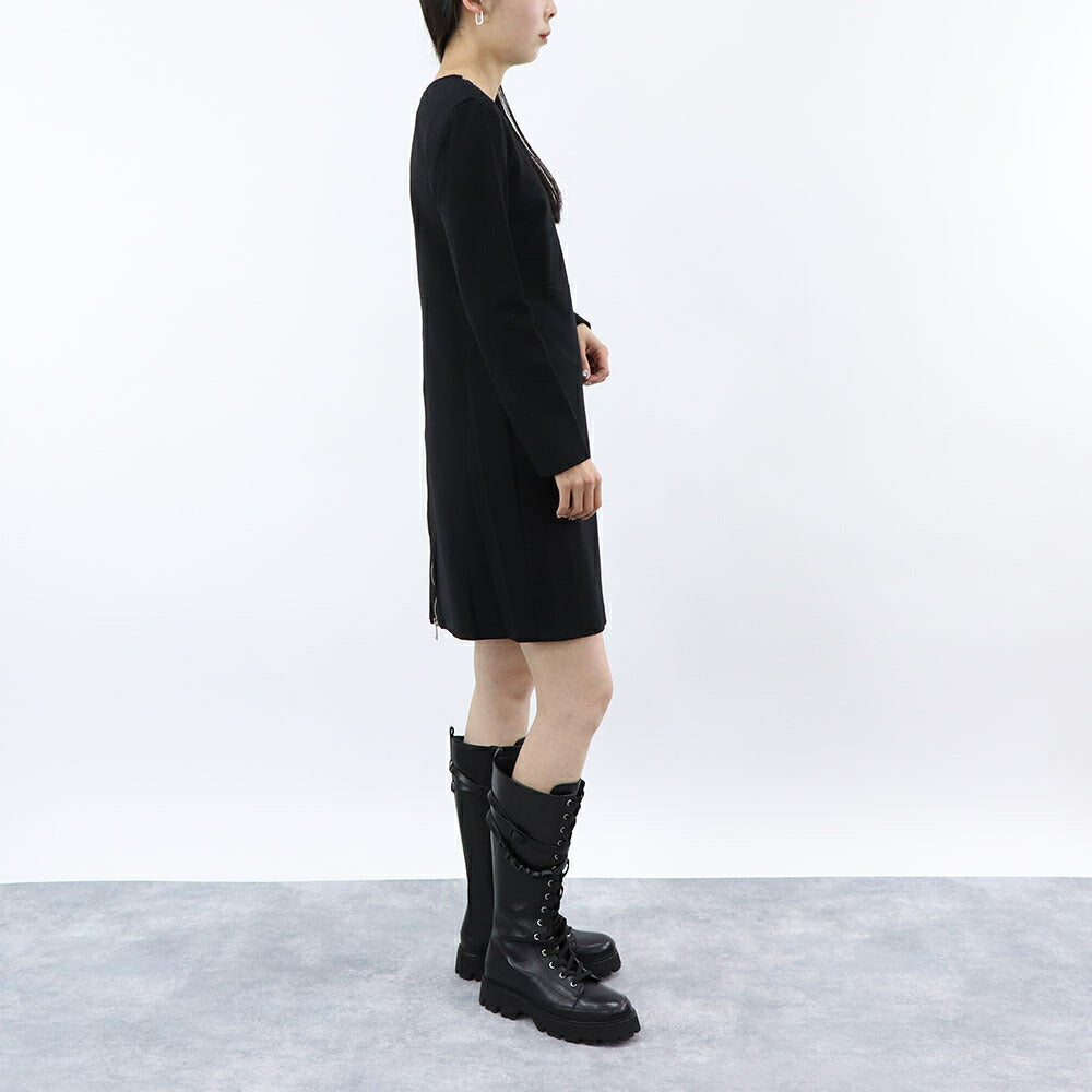 PINKO ワンピース ブラック ミニワンピース スタッズ 1G14MU-7873