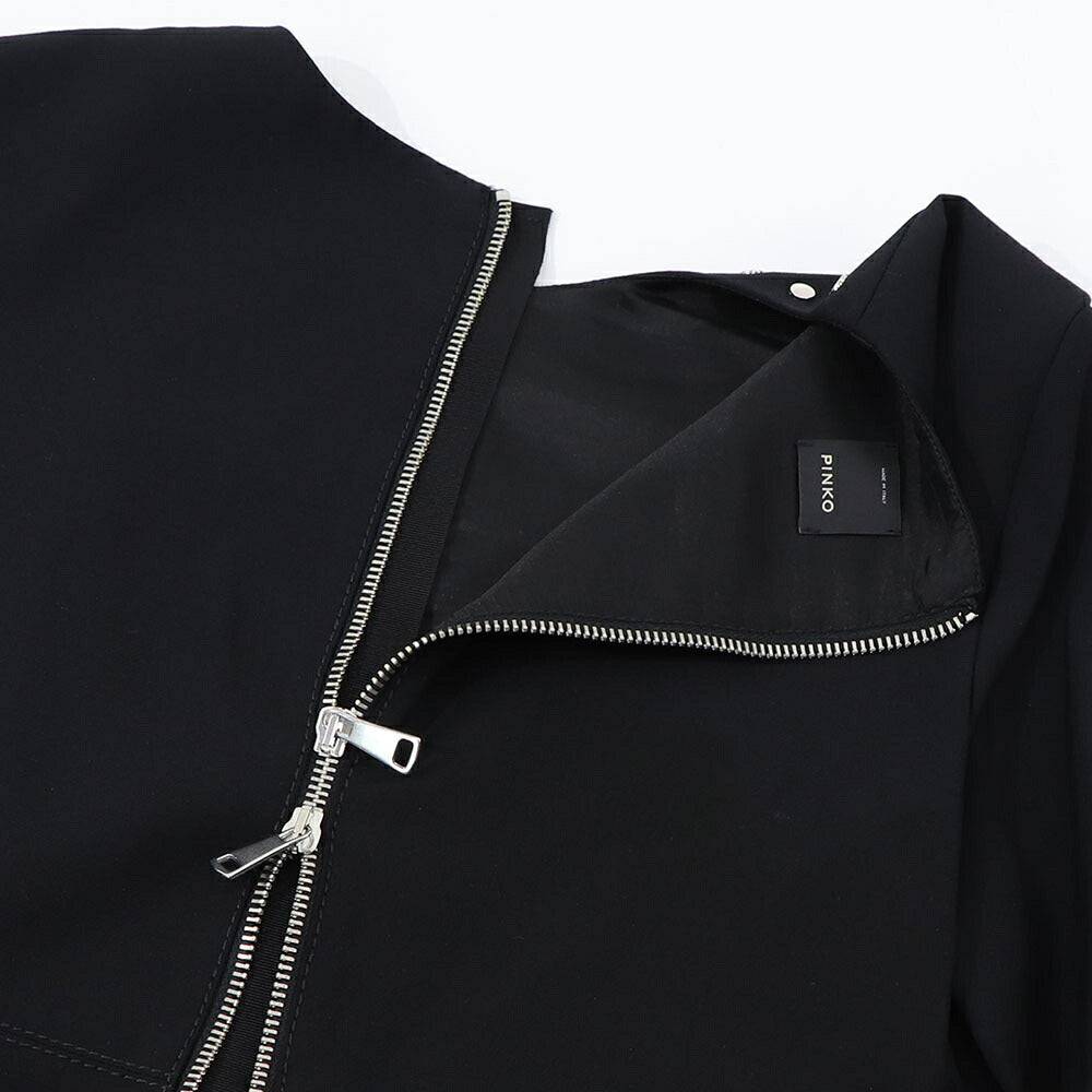 PINKO ワンピース ブラック ミニワンピース スタッズ 1G14MU-7873