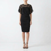 PINKO ピンコ レディース ワンピース ブラック レース ミニワンピース 1G15JY-7585