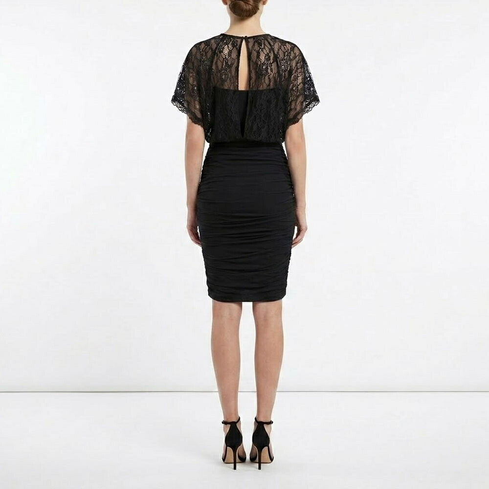 PINKO ピンコ レディース ワンピース ブラック レース ミニワンピース 1G15JY-7585