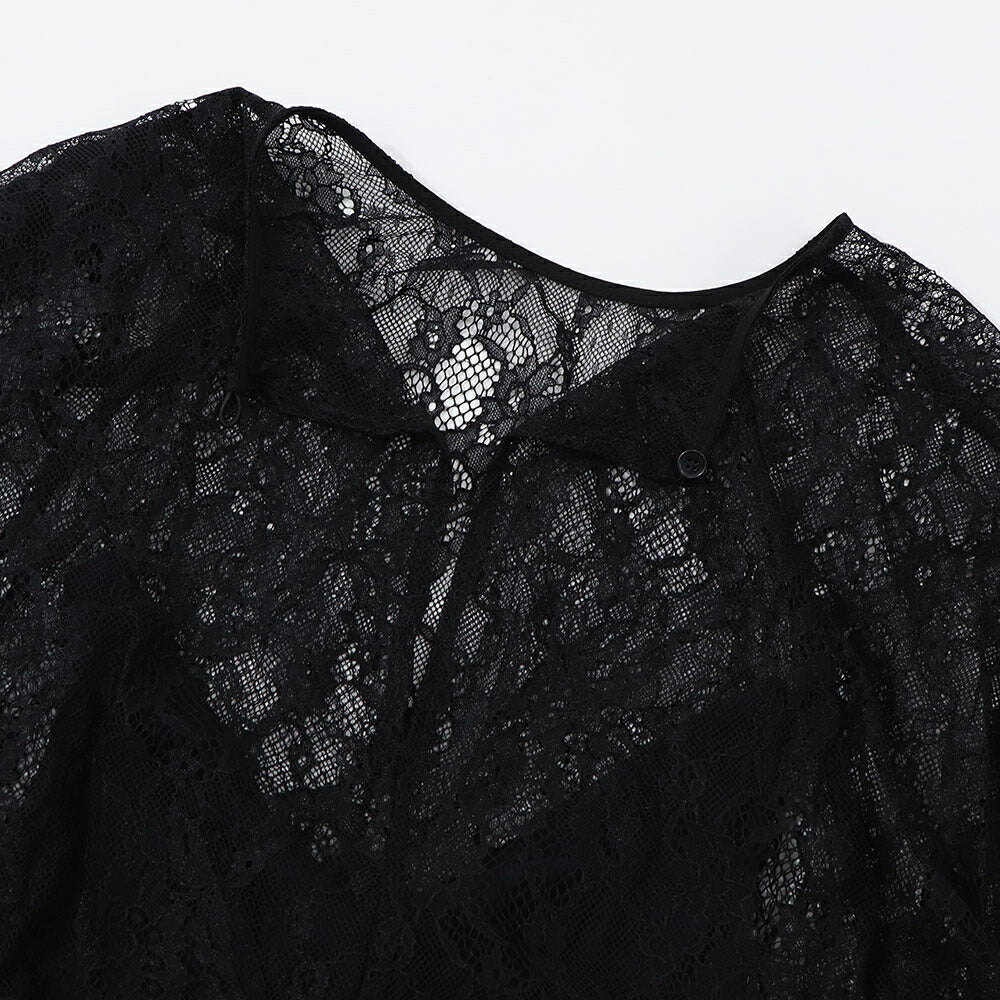 PINKO ピンコ レディース ワンピース ブラック レース ミニワンピース 1G15JY-7585