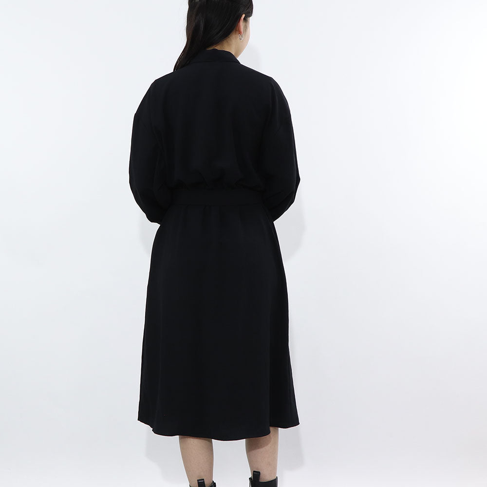 PINKO ブラック シンプル シャツワンピース 1G15Y5-8270