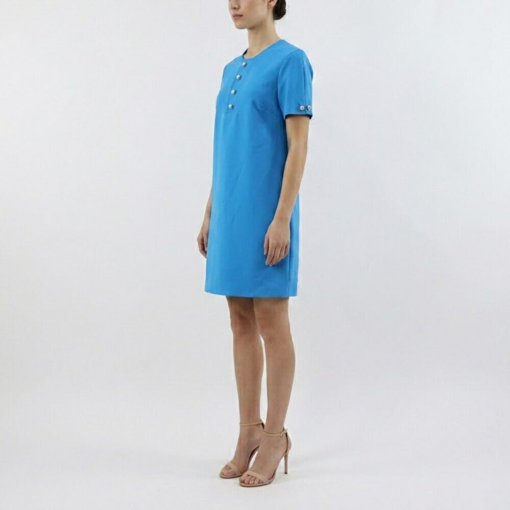 PINKO ワンピース ブルー ミニワンピース 1G1625-Y6ZJ