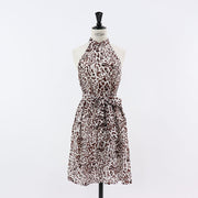 PINKO ワンピース ブラウン ヒョウ柄 1G1633-Y6VZ