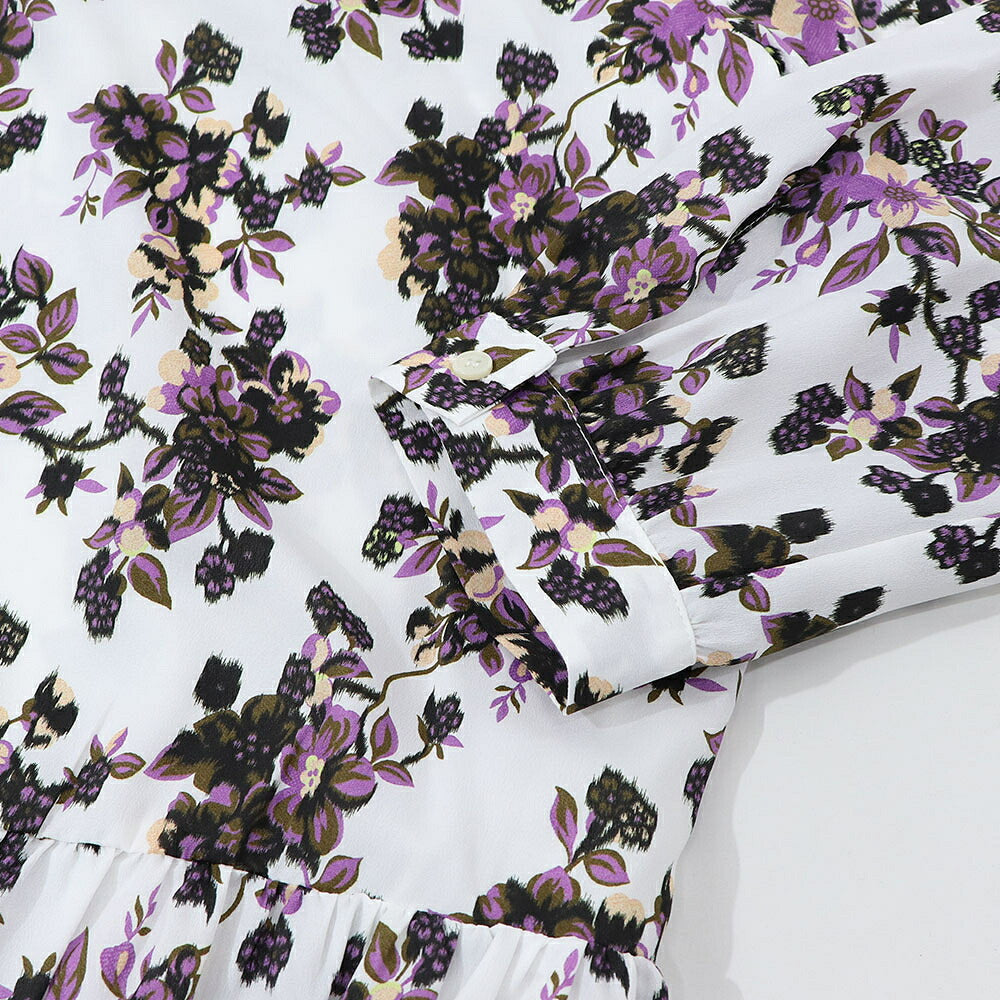 PINKO ピンコ レディース ワンピース ホワイト ミニワンピース 花柄 1G164A-8460