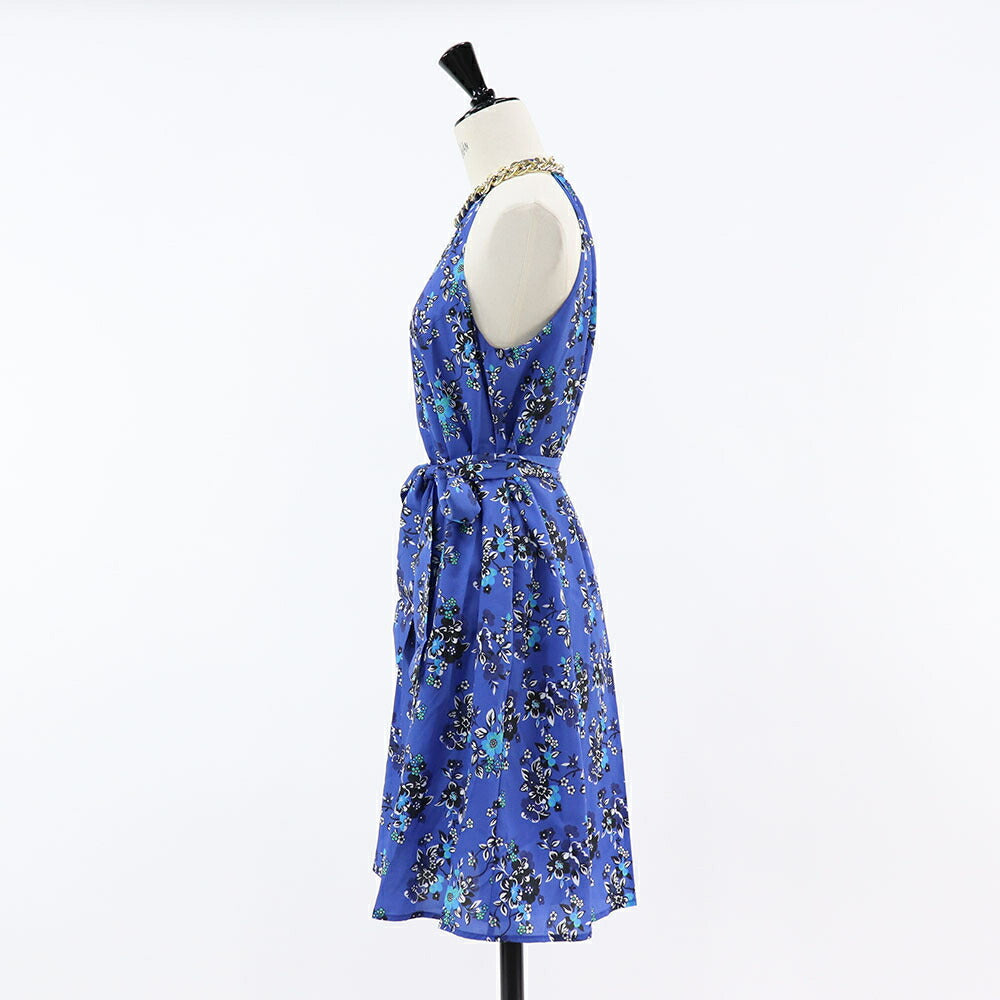 PINKO ワンピース ブルー ホルターネック 1G164G-8460
