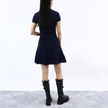 PINKO ワンピース ネイビー タイト 1G17MY-Y81U