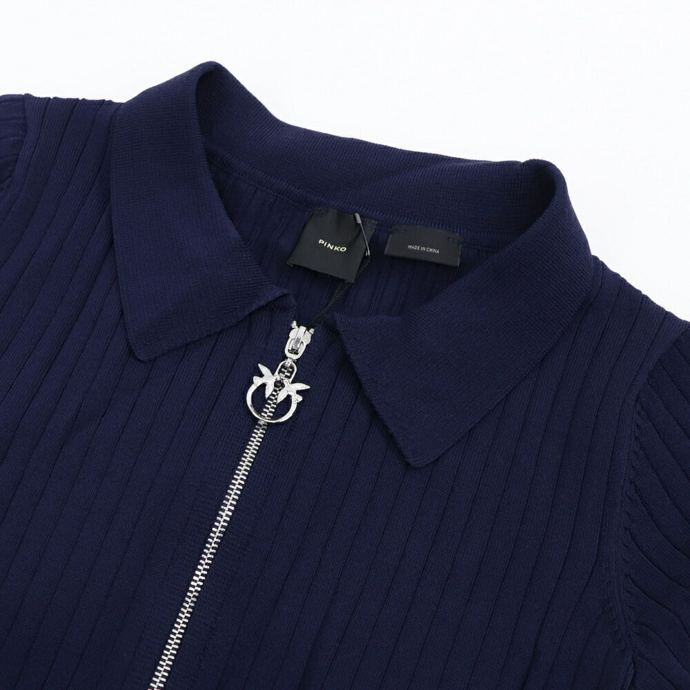 PINKO ワンピース ネイビー タイト 1G17MY-Y81U