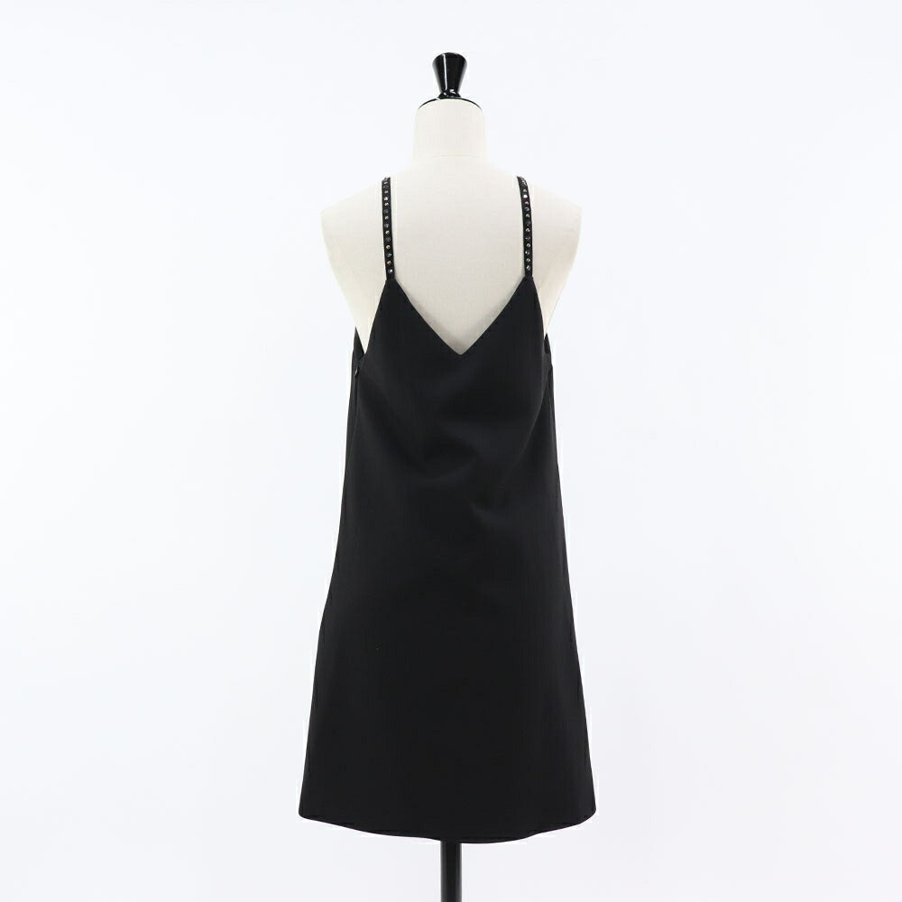 PINKO ワンピース ブラック スタッズ 1G17XP-A034