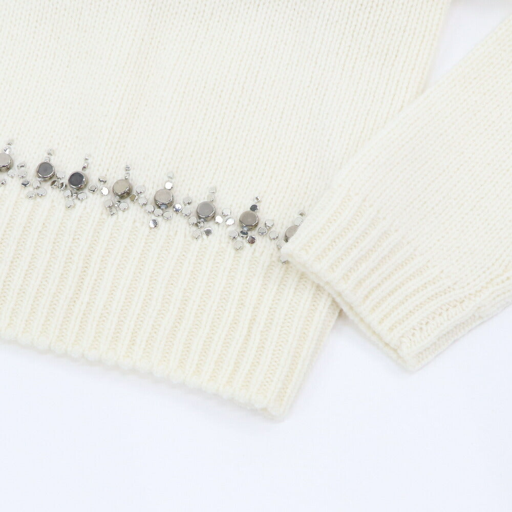 PINKO ニット ホワイト Vネック 1G17ZA-A020