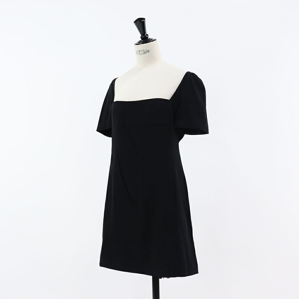 PINKO ピンク ブラック ミニワンピース 無地 シンプル 1G18D4-7624