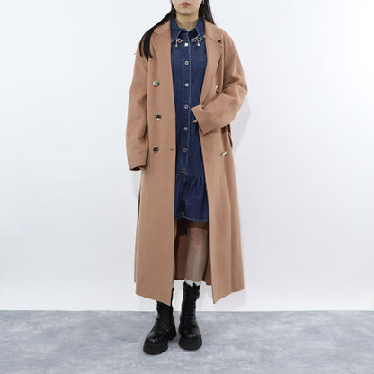 PINKO ブルー シャツワンピース ラインストーン デニム 1J10RS-Y7JD