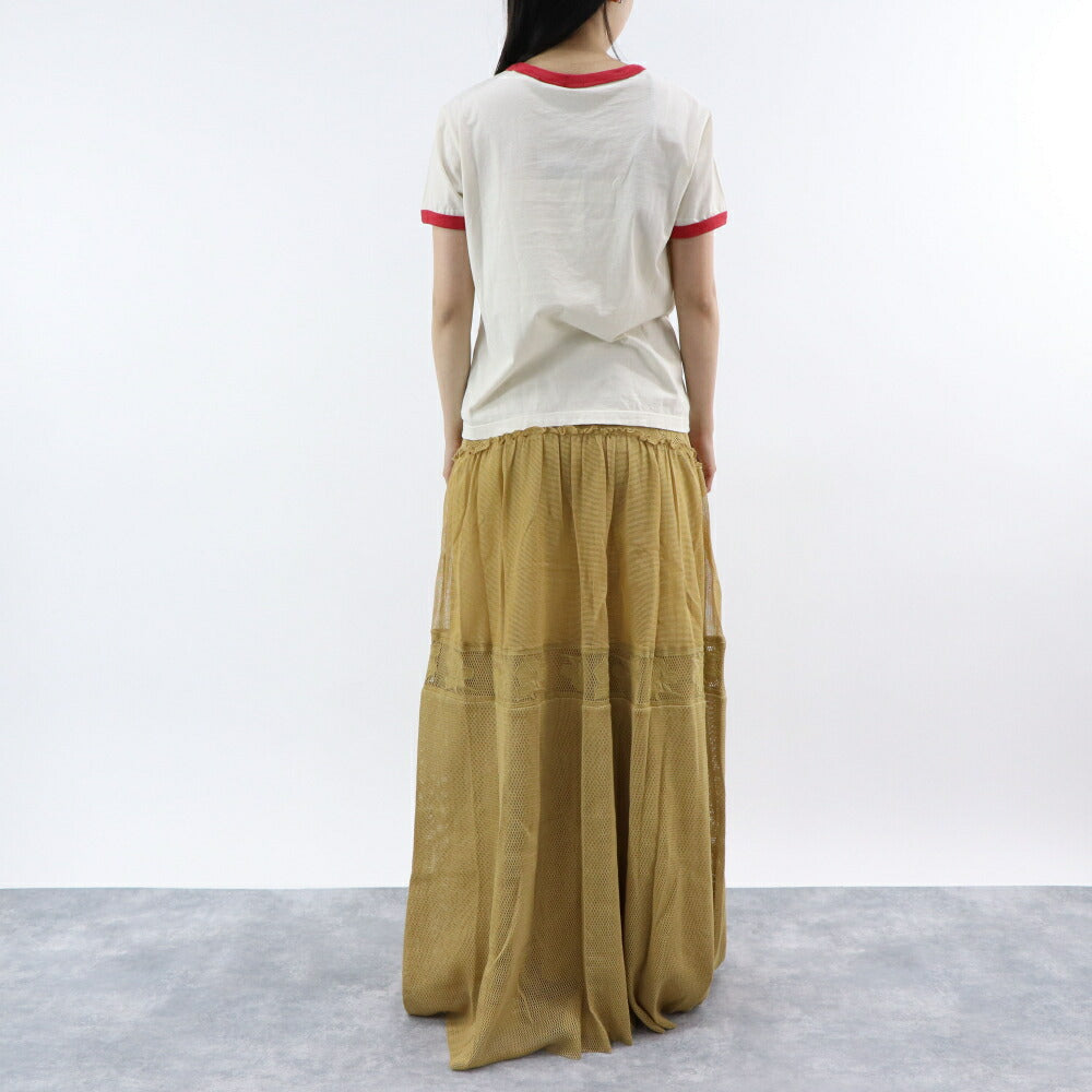 PINKO Tシャツ オフホワイト ロゴ プリント 半袖 1G17R5-Y85U