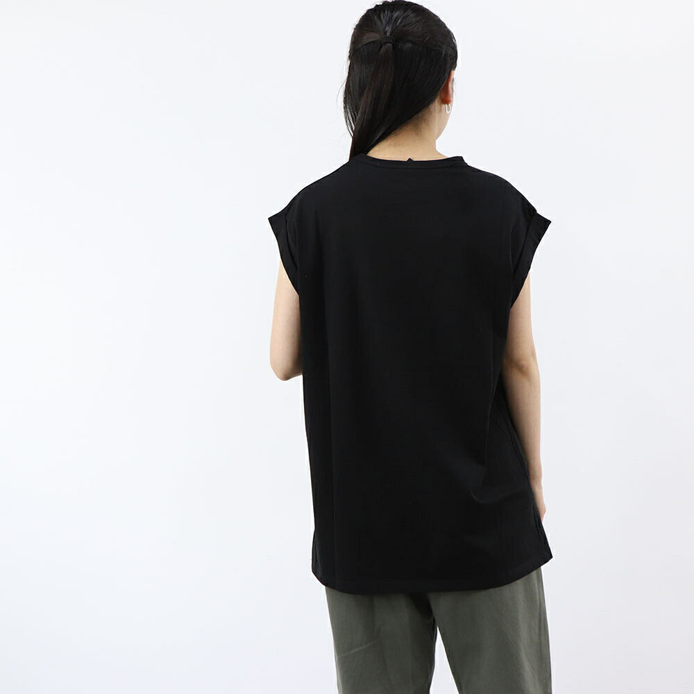 PINKO Tシャツ ブラック オーバーサイズ 猫 プリント 半袖 1G185E-Y5SN