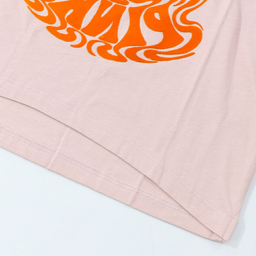 PINKO Tシャツ ピンク ロゴ プリント 半袖 1G1870-Y6K7