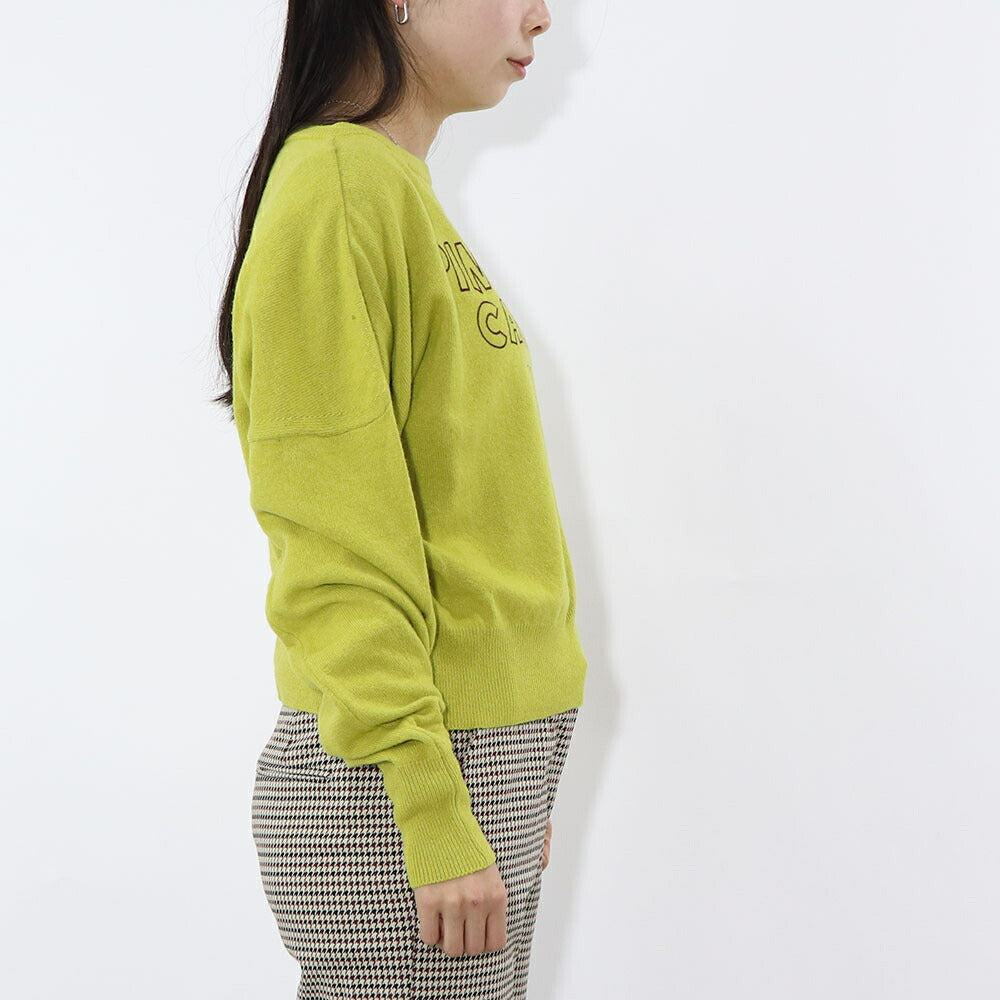 PINKO ニット  イエロー オーバーサイズ ウール カシミヤ 1G16X1-Y7GZ