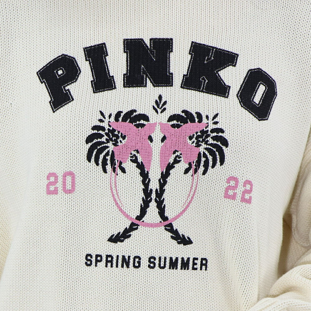 PINKO ニット  ベージュ オーバーサイズ 1G175Q-Y83J