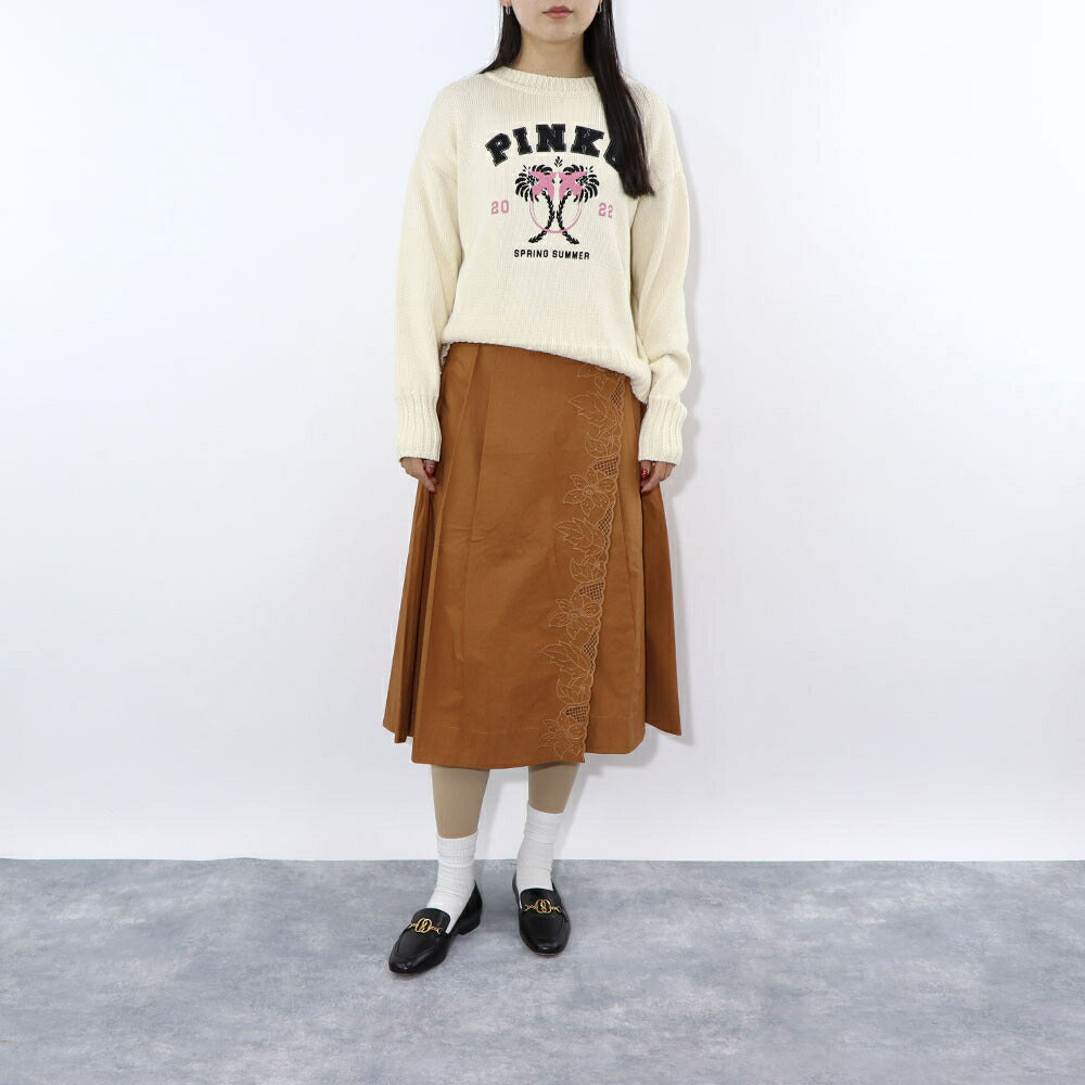 PINKO ニット  ベージュ オーバーサイズ 1G175Q-Y83J