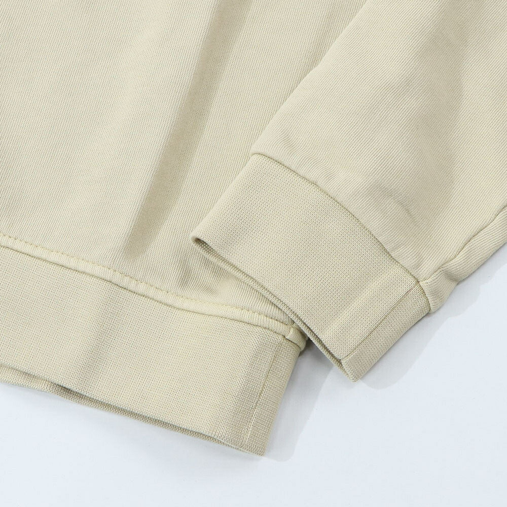 PINKO トレーナー ベージュ ロゴ ラインストーン オーバーサイズ 100352-A0L6