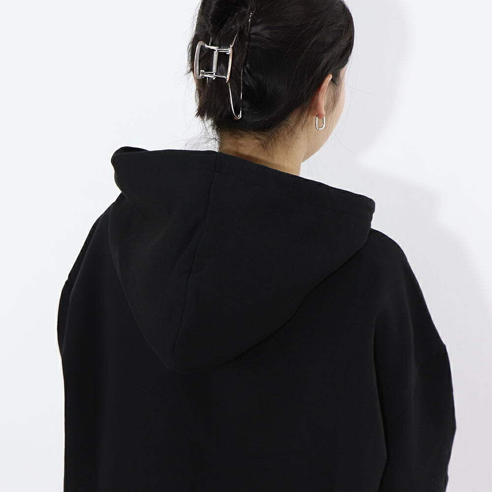 PINKO ブラック グラフィックプリント スウェットパーカー 1G15BQ-Y54B