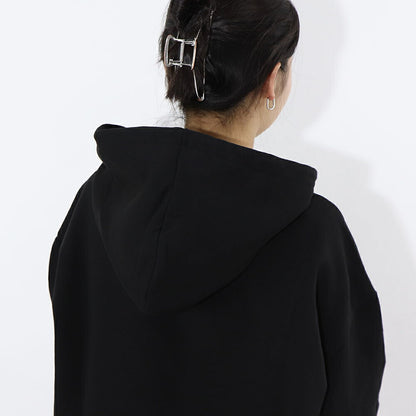 PINKO ブラック グラフィックプリント スウェットパーカー 1G15BQ-Y54B