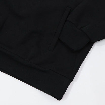 PINKO ブラック グラフィックプリント スウェットパーカー 1G15BQ-Y54B