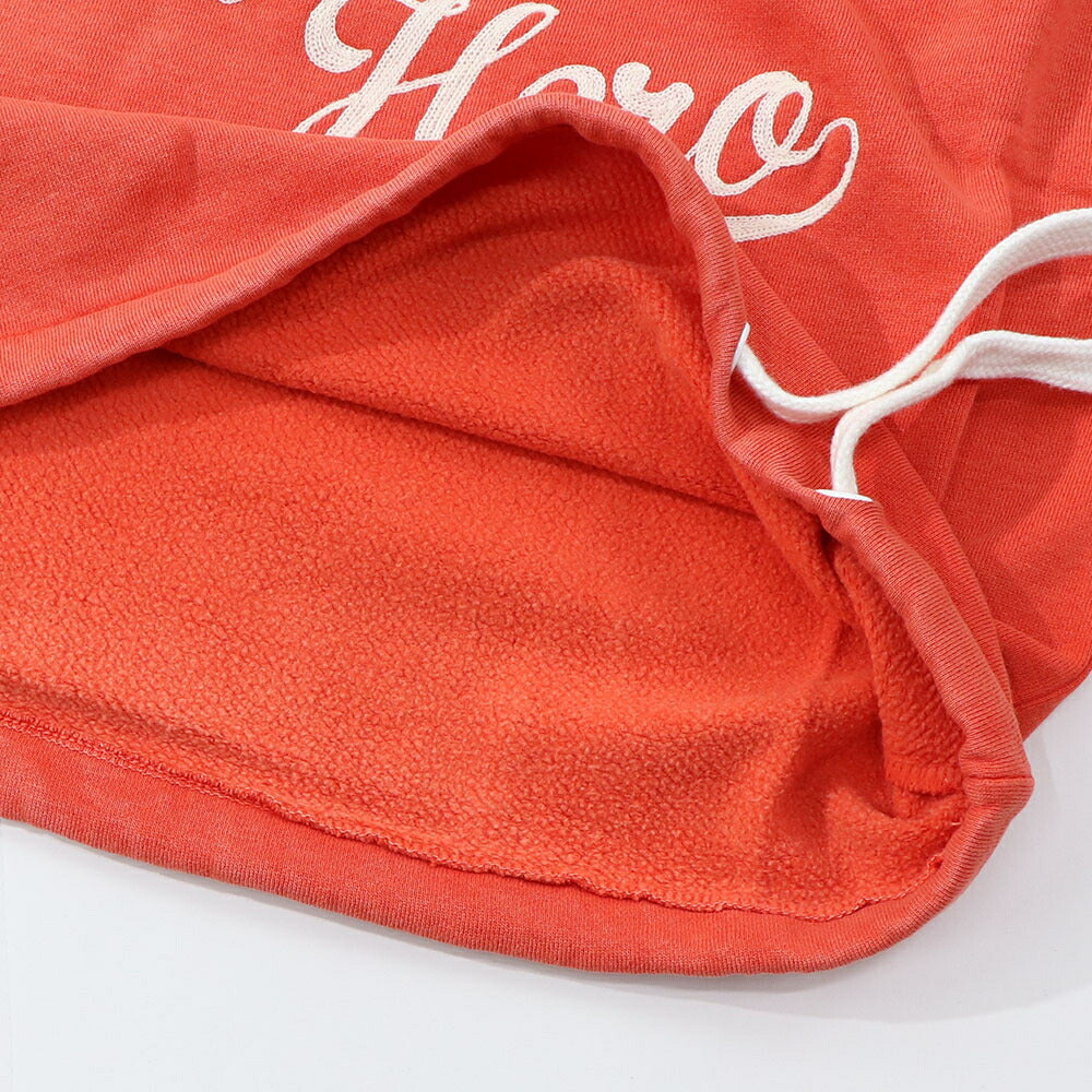 PINKO スウェット  オレンジ 裏起毛 クロップド丈 1G16LR-Y7E7