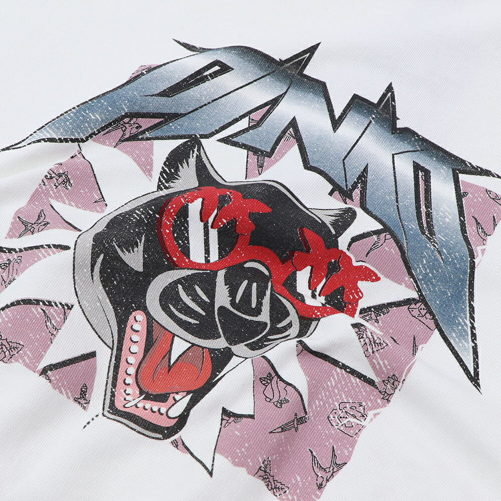 PINKO スウェット ホワイト グラフィックプリント 1G16UJ-Y54B