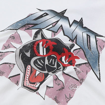 PINKO スウェット ホワイト グラフィックプリント 1G16UJ-Y54B