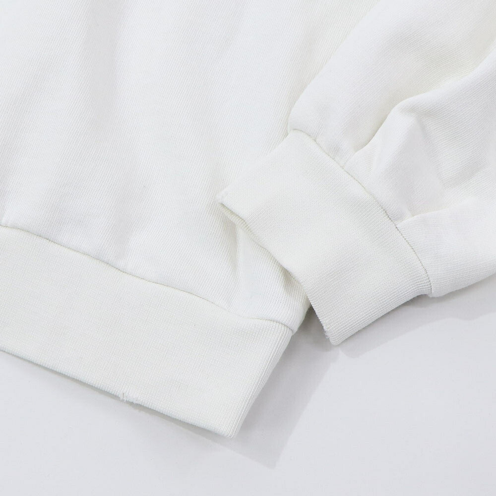 PINKO スウェット ホワイト グラフィックプリント 1G16UJ-Y54B