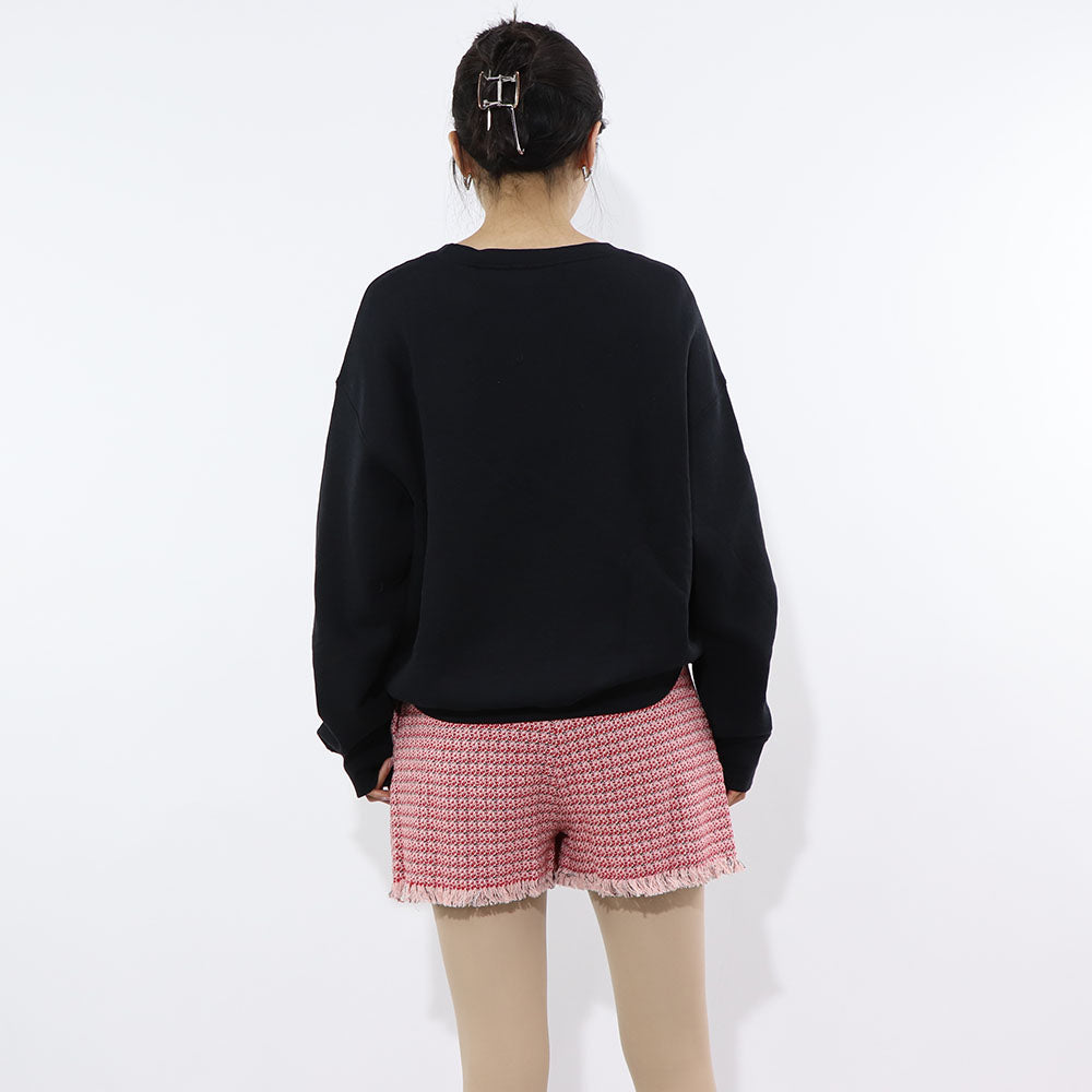 PINKO スウェット ブラック ロゴ 裏起毛 1G16VS-Y7JP