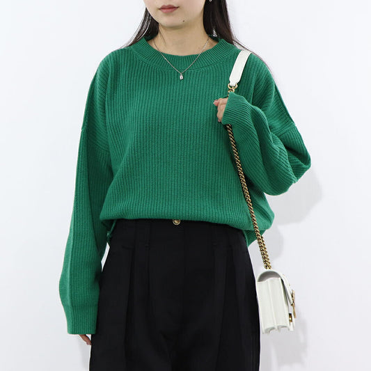 PINKO ニット  グリーン オーバーサイズ ハイネック 1Q107V-Y12L