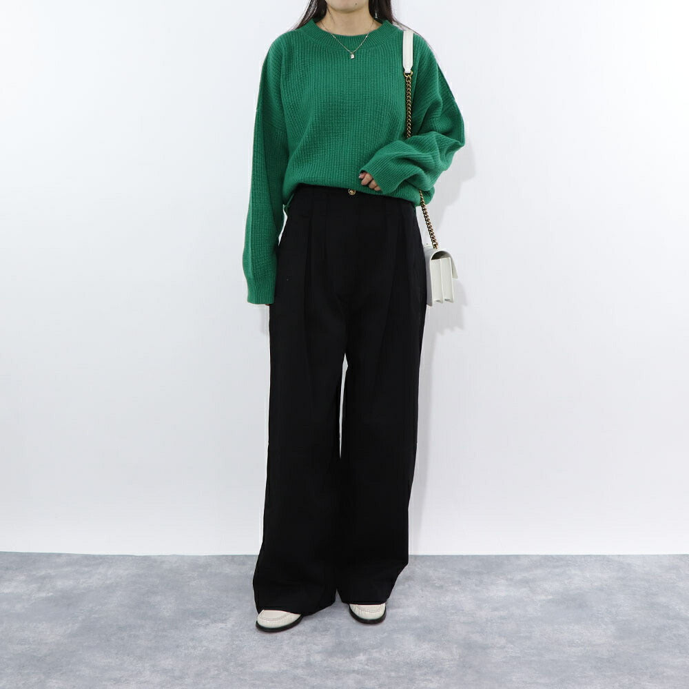 PINKO ニット  グリーン オーバーサイズ ハイネック 1Q107V-Y12L