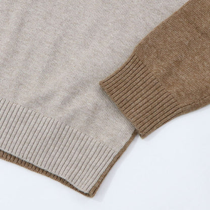 PINKO ニット グレー ブラウン ニット フリンジ付き 1B14VD-Y694