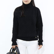 PINKO ブラック タートルネック 1B14X2-Y6QP