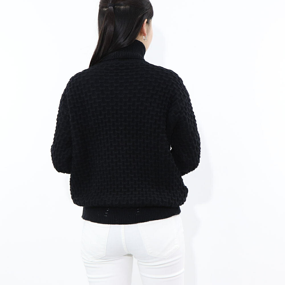 PINKO ブラック タートルネック 1B14X2-Y6QP