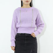 PINKO ニット  パープル モヘアニット 1G156L-Y6FW