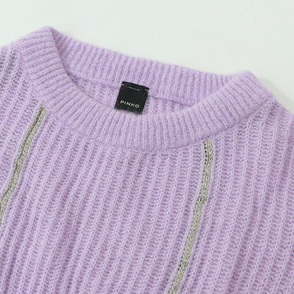 PINKO ニット  パープル モヘアニット 1G156L-Y6FW