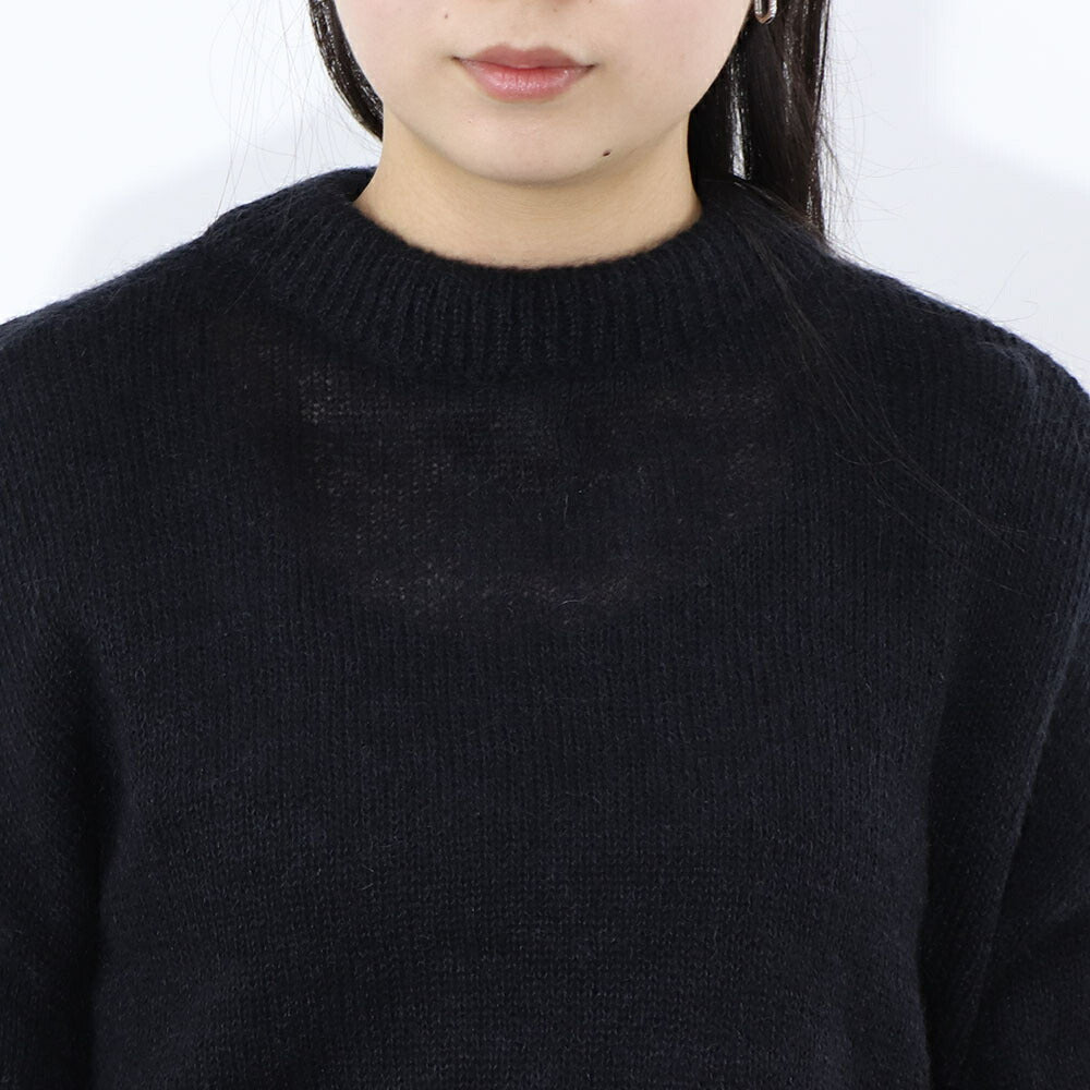 PINKO ニット  ブラック バックリボン ウール 1G156T-Y6E2