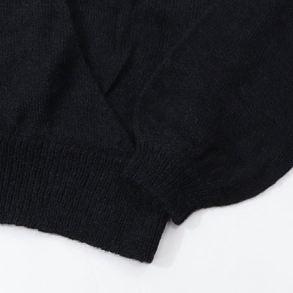 PINKO ニット  ブラック バックリボン ウール 1G156T-Y6E2