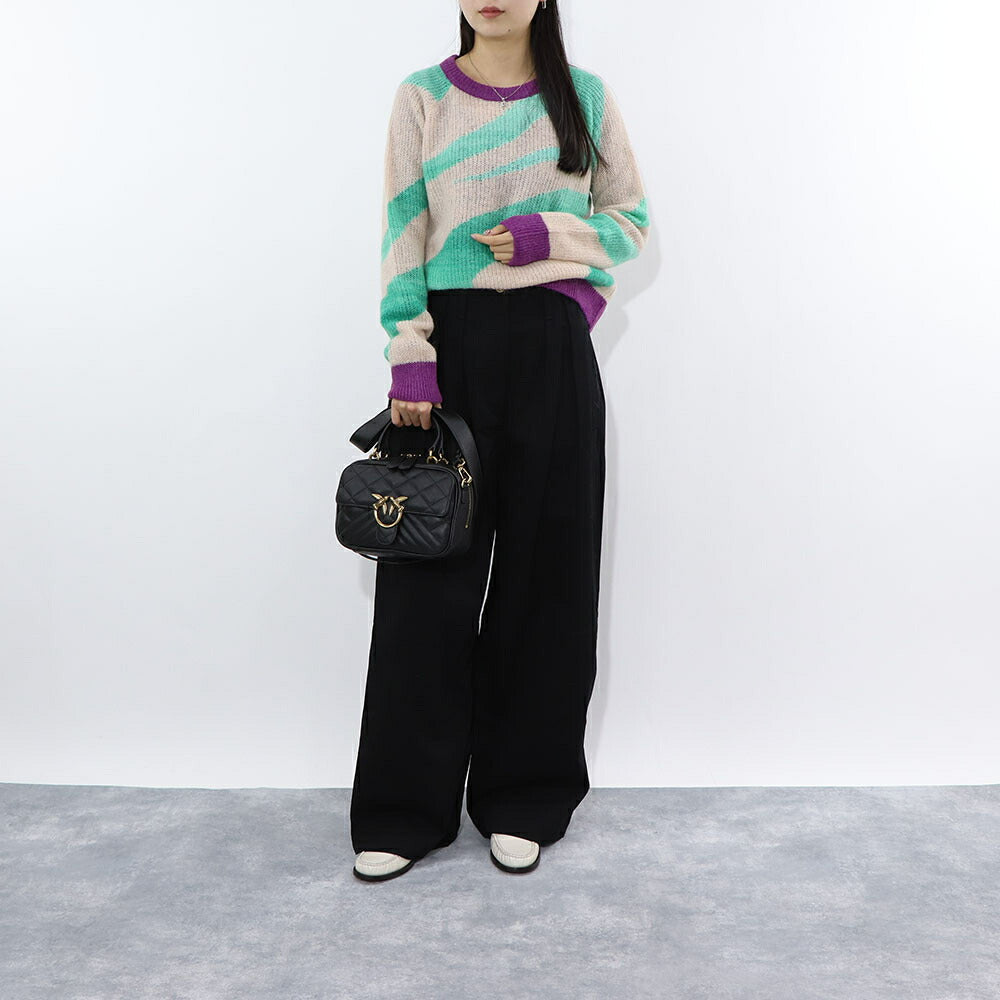 PINKO ニット  ベージュ系 マルチカラー 1G1683-Y782