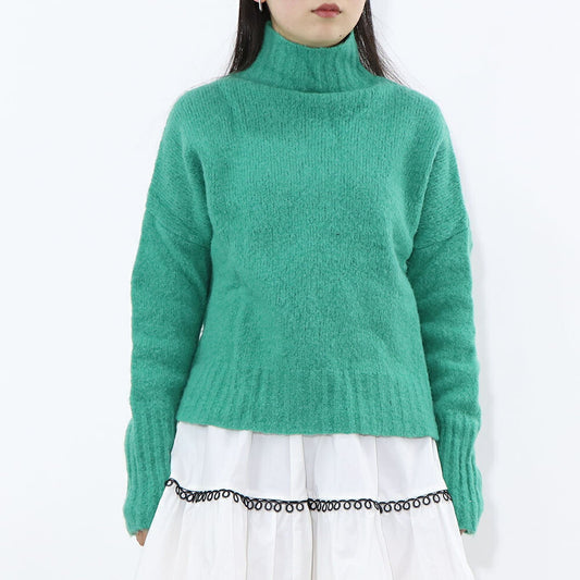 PINKO ニット  グリーン タートルネック 長袖ニット 1G16CG-Y7CK