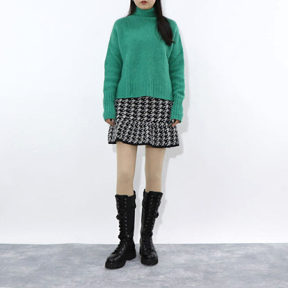 PINKO ニット  グリーン タートルネック 長袖ニット 1G16CG-Y7CK