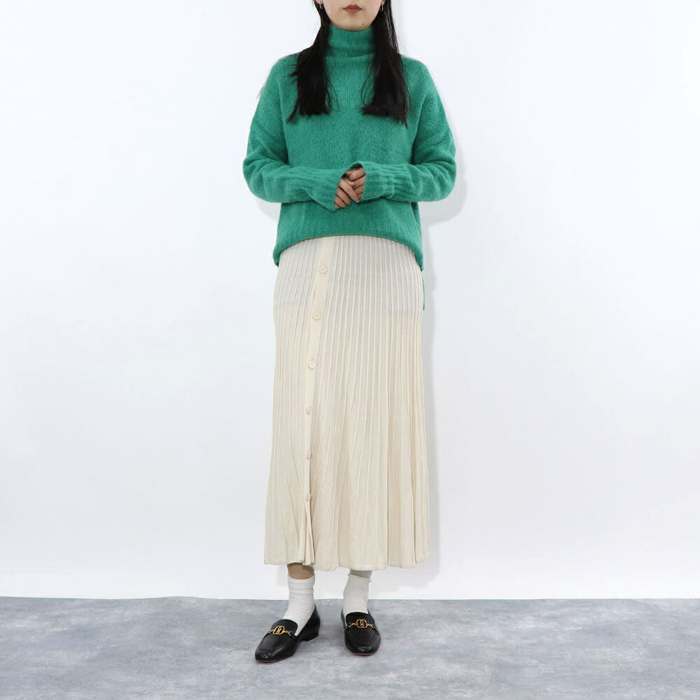 PINKO ニット  グリーン タートルネック 長袖ニット 1G16CG-Y7CK