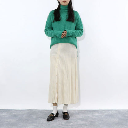 PINKO ニット  グリーン タートルネック 長袖ニット 1G16CG-Y7CK