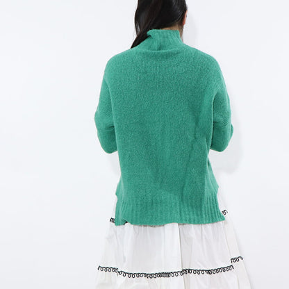 PINKO ニット  グリーン タートルネック 長袖ニット 1G16CG-Y7CK