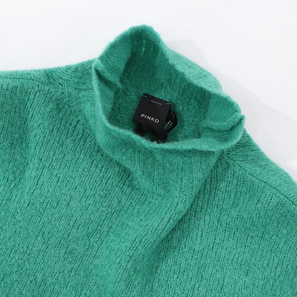 PINKO ニット  グリーン タートルネック 長袖ニット 1G16CG-Y7CK